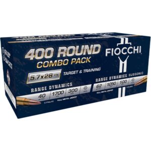 Fiocchi Target & Training Combo Pack - 5.7x28mm FMJ Ammunition 762344866192