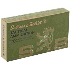 Sellier & Bellot 7.62x39mm FMJ Rifle Ammo 123 gr - 20 Rounds