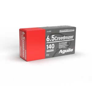 Aguila 6.5 Creedmoor FMJBT 140 Grain Rifle Ammunition - 20 Rounds per Box (25 Boxes per Case) 640420012759