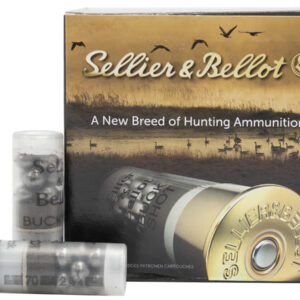 Sellier & Bellot 12GA 2 3/4" 00 Buckshot 25rd Box - 10 Boxes 754908533183