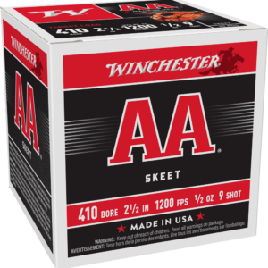 Winchester AA Target Load .410 Gauge 2/2" Shot Shells with #9 Shot - Precision for Every Shot** ** 020892004474