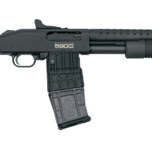Mossberg 590M 12GA Mag-Fed Shotgun, 10+1 Capacity, 18.5" Barrel with Heat Shield 015813502061
