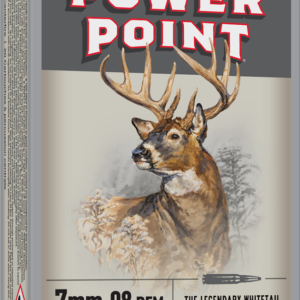 Winchester Power Point 7mm-08 Remington 140 Grain - 20 Round Box (200 Round Case) 020892210806
