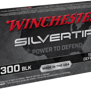 Winchester Silvertip 300 Blackout 150gr Defense Ammo 20rd 020892229891