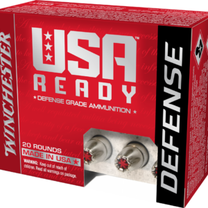 Winchester USA Ready 9mm Luger +P Handgun Ammunition box