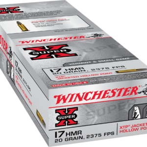 Winchester Super X .17 HMR 20gr XTP JHP 50rd Box - 1000rd Case 020892102521