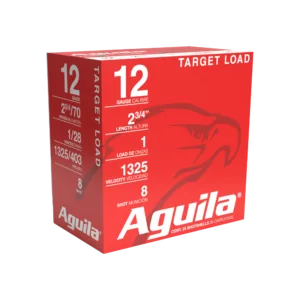 Aguila 12GA 2 3/4" High Velocity Shotgun Shells #8 - 25rd Box 640420002910