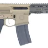 Q Honey Badger 5.56 Pistol 9.69" with Brace, Black/Grey, Includes 1-30 Round Magazine 810152960080