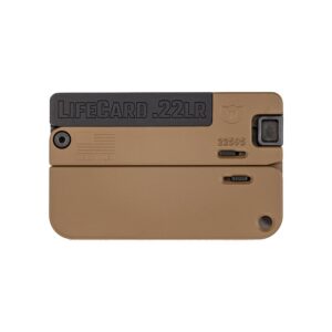 Trailblazer Firearms Lifecard .22LR Pistol - Black/Brown 850006047376