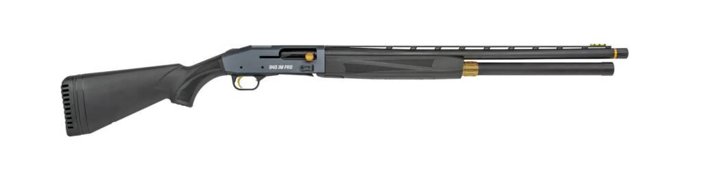 Mossberg 940 JM Pro 12 Ga Semi-Auto Shotgun with 24″ Barrel, Black Synthetic, 4+1 Capacity 015813851442