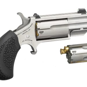 North American Arms PUG .22 Mag/.22 LR 1" Stainless Steel Convertible - UPC 744253001956