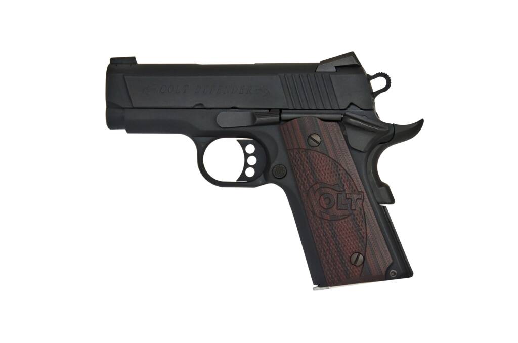 CLT DEFENDER 9MM 3 BLUE G10 BLK CHERRY NOVAK 8RD