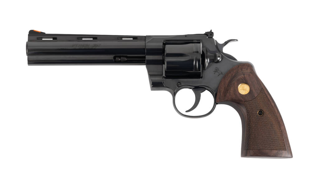 Colt Python .357 Magnum Revolver - 6" Barrel, 6-Round Capacity UPC 098289003478