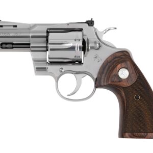 Colt Python .357 Magnum Stainless Steel Revolver - 3" Barrel, 6-Round Capacity 098289003355