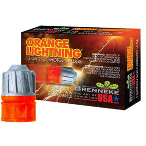 Brenneke Orange Lightning Lead Free Sabot 12 ga. 2 3/4 in. 2/3 oz. 5 rd. 030128120991