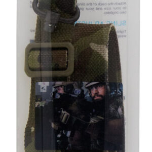 Blue Force Gear VCAS2TO1PB125AAMC Vickers 221 Sling made of MultiCam Cordura with 54"-64" OAL, 1.25" W, One-Two Point Design & Push Button Swivel for AR Platform