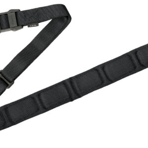 Magpul MAG545-BLK MS1 Sling 1.25"-1.88" W x 48"- 60" L Padded Two-Point Black Nylon Webbing for Rifle