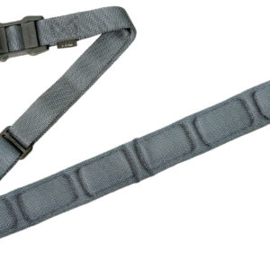 Magpul MAG545-GRY MS1 Sling 1.25"-1.88" W x 48"- 60" L Padded Two-Point Gray Nylon Webbing for Rifle