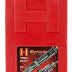 Hornady 546262 Custom Grade Series I 2 Die Set for 25 06 Rem Includes Sizing Seater