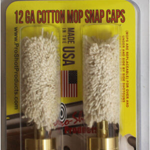 Pro-Shot 12SC Snap Caps  12 Gauge Shotgun #5/16-27 Thread Brass/Cotton Mop 2 Pack