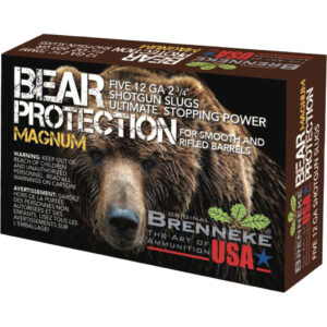 Brenneke Bear Protection Magnum Slugs 12 ga. 2 3/4 in. 1 3/8 oz. 5 rd.
