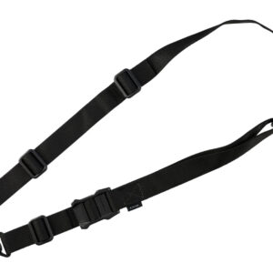 Magpul MAG939-BLK MS1 QDM Sling made of Nylon Webbing with Black Finish, Adjustable Two-Point Design & Swivel for Rifles