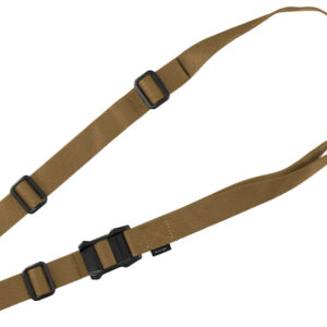 Magpul MAG939-COY MS1 QDM Sling made of Nylon Webbing with Coyote Finish, Adjustable Two-Point Design & Swivel for Rifles