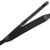 GrovTec US Inc GTSL121 FLEX  made of Black Elastic with Neoprene Strap with 2" W, Adjustable Padded Design & Locking Swivels for Rifle/Shotgun