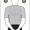 Action Target PIC12100 Entertainment Politically Incorrect Silhouette Paper Hanging 23" x 35" Black/Gray/White 100 Per Box