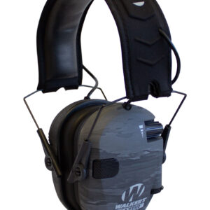 Walker's GWPDRSEMGST Razor PRO Digital Electronic Muff 23 dB Over the Head Ghost Camo/Black Polymer