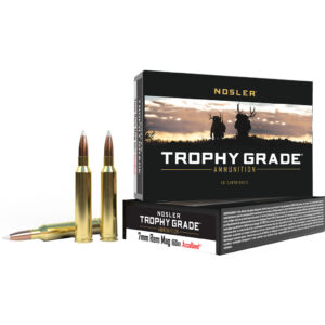Nosler Trophy Grade 7mm Rem. Mag. 160 gr. AB SP Ammo box