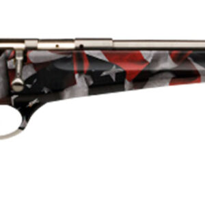 Savage Arms 13801 Rascal  Youth 22 LR 1rd 16.12" Matte Blued Barrel, Matte Blued Carbon Steel Receiver, American Flag Synthetic Stock, Right Hand