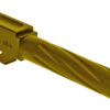 Rival Arms RA20G201E Precision V1 Drop-In Barrel 9mm Luger 4.02" Gold PVD Finish 416R Stainless Steel Material for Glock 19 Gen3-4