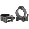 WARNE 30MM QD STEEL RINGS MATTE MED