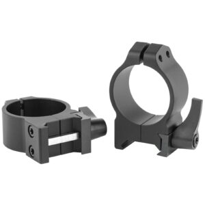 WARNE 30MM QD STEEL RINGS MATTE MED