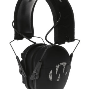 Walker's GWPRSEMFS Razor Slim Electronic Freedom Muff 23 dB Over the Head Black w/Distressed Walker's Logo Polymer