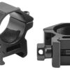 Riton Optics X30L Scope Rings  Matte Black 30mm Low