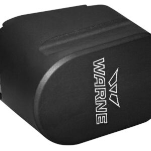 Warne MESW54BLK Magazine Extension  made of 6061-T6 Aluminum with Hardcoat Anodized Black Finish for S&W M&P Magazines (Adds 5rds 9mm Luger, 4rds 40 S&W)