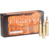 HSM Varmint 22-250 Rem. BlitzKing Rifle Ammo 50 gr, 20 rd