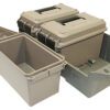 MTM Case-Gard 3-Can Ammo Crate 50Cal Dark Earth/Army Green 026057362632