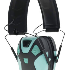 Caldwell 1101672 E-Max Pro 23 dB Over the Head Aqua Blue/Black Adult