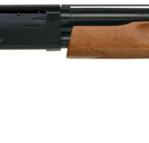 Mossberg 505 Youth 20 Gauge Pump-Action Shotgun, 3" Chamber, 4+1 Capacity, 20" Vent Rib Barrel, Blued Finish, Hardwood Stock, Dual Extractors, EZ-Reach Forend, Accu-Set Chokes Included 015813571104