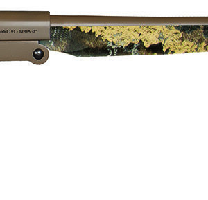 Charles Daly 930337 101 Full Size .410 Gauge Break Open Shotgun, 3" Chamber, 26" Barrel, Flat Dark Earth Cerakote, Fixed TrueTimber Prairie Synthetic Stock UPC 930337101