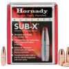 Hornady 45031 Sub-X  45 Cal 395 gr Subsonic eXpanding 50 Per Box/ 15 Case