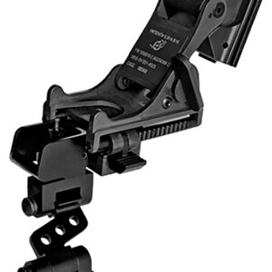 ATN ACMNODINHMNTN Norotos Helmet Mount Black Anodized Aluminum, Clip Mount