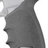 Hogue 17602 Grip Sleeve Handall Beavertail Slate Gray Rubber Fits Sig Sauer P320 Full Size