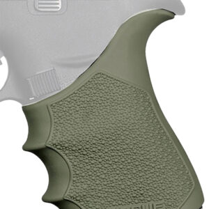 Hogue 18211 Grip Sleeve Handall Beavertail OD Green Rubber
