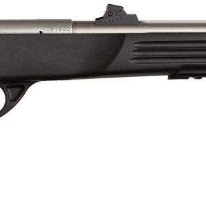 Crickett KSA796 Hunter .22 WMR Single Shot Handgun with 9" Threaded Stainless Steel Barrel and Black Synthetic Grips 611613007968