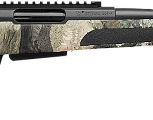 Stevens 19509 334 Bolt Action 30-06 Springfield 3+1 20" Camo/Dark Gray Carbon Steel Receiver Integrated Recoil Lug Ergonomic/Recoil Pad  Synthetic Stock Picatinny Rail Right Hand