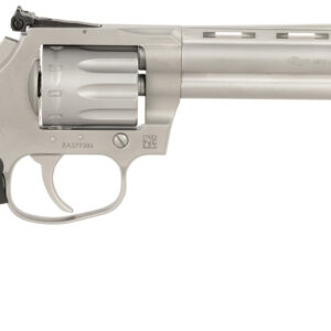 Colt King Cobra Target .22 LR 6-Shot Revolver, 6" Matte Stainless Steel Barrel, Black Hogue Grip 098289001528